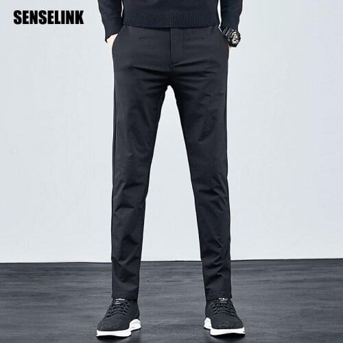 Korean Fashion Mens Pants Casual Style Overalls Suits Trousers Spring Autumn Classic Trousers Plus Size Oversize Clothing Pant
