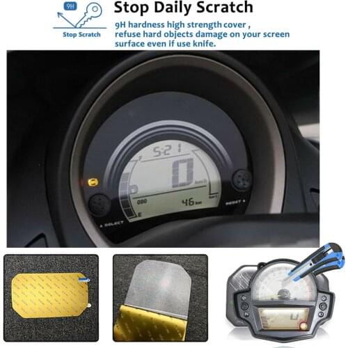 For Yamaha NMAX155 N-MAX155 N-MAX 155 NMAX 155 2013-2018 2016 2017 Cluster Scratch Protection Film Motocycle Screen Protector