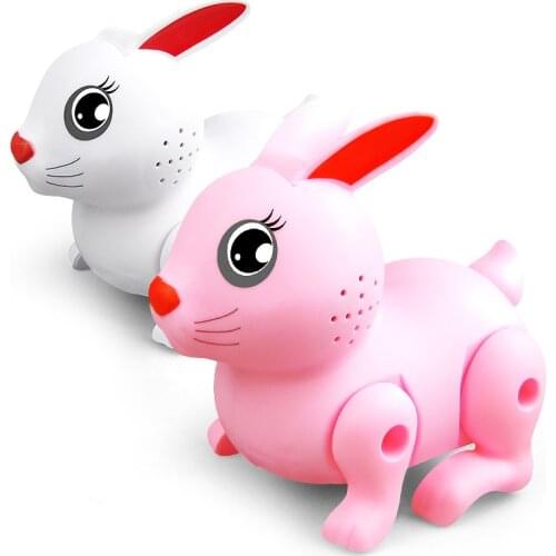 Electric Dancing Walking Music Lighting Rabbit Animal Doll Educational Robot Kids Toy