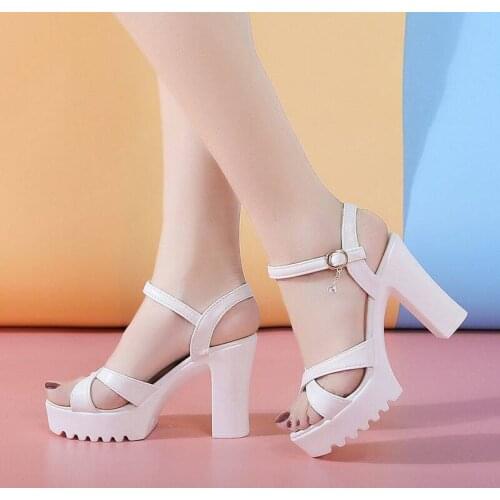 JINANDYU Womens High-heeled Shoes