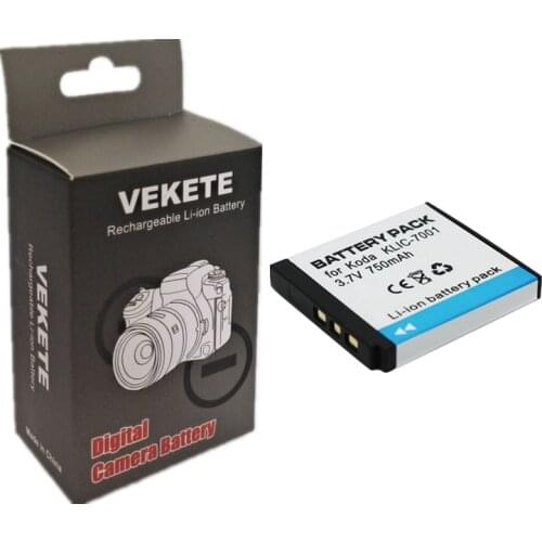 KLIC-7001 KLIC 7001 K7001 Digital Camera Battery For Kodak M341 M340 M320 M1073