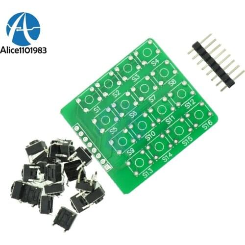 4x4 4*4 Matrix Keypad Keyboard module 16 Botton mcu Board For Arduino DIY KIT Diy Electronic