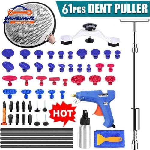 Paintless Dent Repair SET Car Dent Temoval Tools with 38CM Sliding Hammer Lifter,Bridge Puller,Dent Foldable Reflector Board