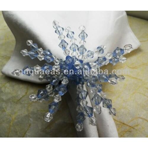 New released beaded wedding napkin ring