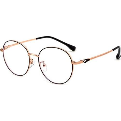 Fashion Trend Retro Metal Anti Blu Light Ultralight Optical Reading Glasses Business for Men Women+1 +1.5 +2 +2.5 +3 +3.5 +4