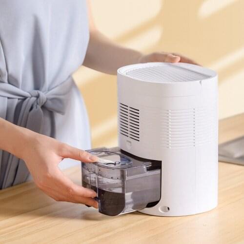 High Quality Dehumidifier Moisture Absorbers Air Dryer With 1000ml Water Tank Quiet Air Dehumidifier For Home Kitchen Office