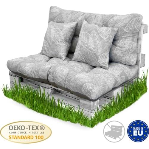 BCASE back cushion fiber pallet Respaldo pallet truck, include Up Seat and Respaldo, Ideal for Garden, Terrace, patio and balcony, White