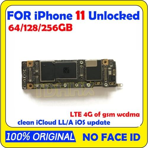 Unlocked Logic Board Clean iCloud For iPhone 11 Main Motherboard MB Support iOS Update