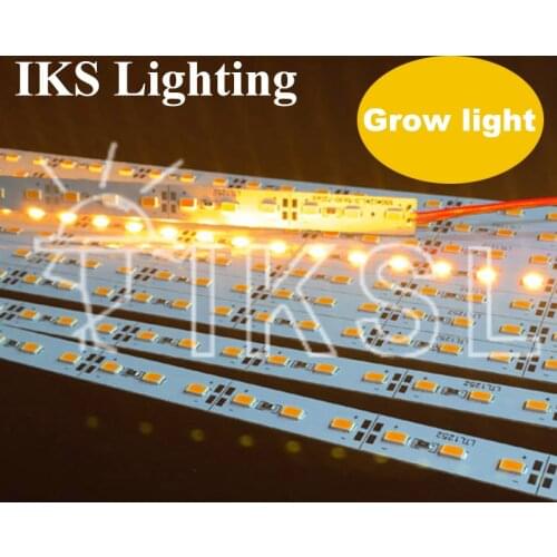 RU Europe best seller yellow color led strip grow light 30pcs*50cm SMD grow light led strip grow light smd 5730 led rigid strip