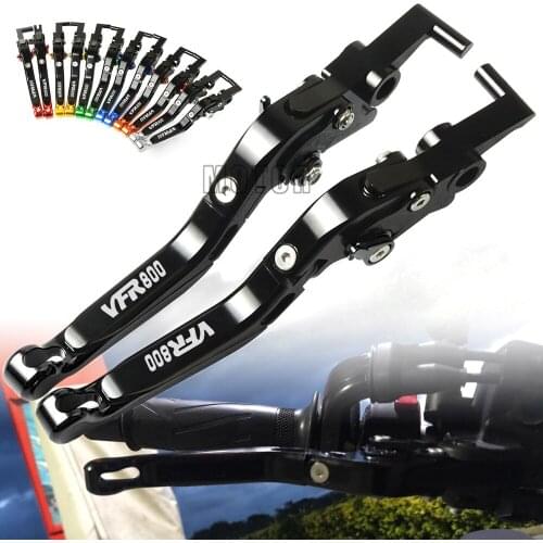 Motor Fold For Honda VFR800/VFR800F Motorcycle CNC Aluminum Adjustable Folding Extendable Brake Clutch Levers VFR 800F 800 F