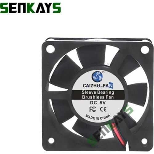 60x60x20mm 6020 DC5V 12V 24V 3D Printer Cooler Fan 60mmx20mm Brushless Machine Equipment DC Motor Cooling Fan XH2.54 2Pin