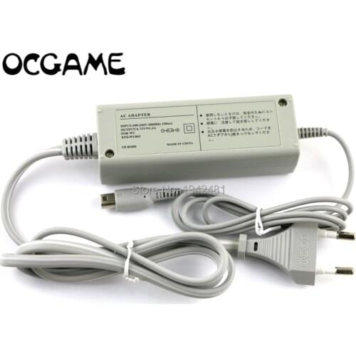 OCGAME New EU US Type Plug Wall AC Adapter Power Charger For Nintendo For Wii U Gamepad Controller
