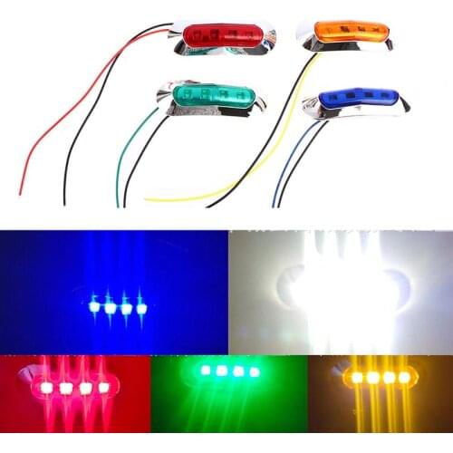 2x Led Sailing Light For Boats Waterproof Bridge Bow Light Dock Marine Boat Transom Led Port Light 12-24v