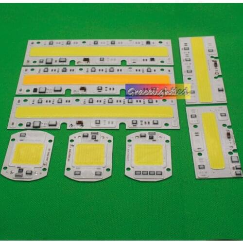 220V 20W 30W 50W 70W 100W LED Floodlight COB Chip, Integrated Smart IC Driver