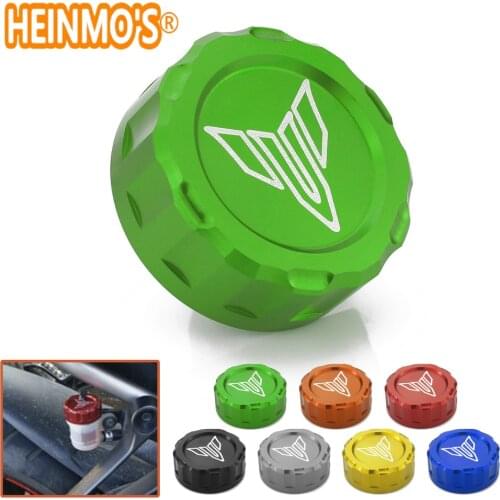 Motorcycle Accessories Rear Brake Reservoir Cover Cap CNC Aluminum Moto Parts For Yamaha MT07 MT09 MT 07 09 MT03 MT25 YZF R3 R25