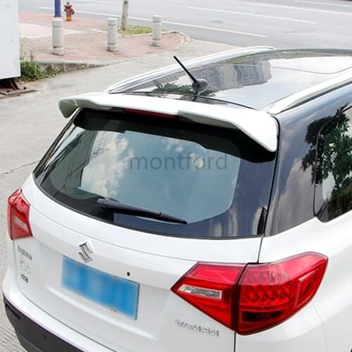 Car Accessories High Quality ABS Plastic Material Unpainted Primer Color Rear Boot Trunk Wing Spoiler Fit For Suzuki Vitara 2016
