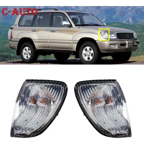 Car Left / Right Front Turn Signal Light Corner Lamp For TOYOTA LAND CRUISER FJ100 1998 1999-2002 LC100 81521-60360 81511-60490