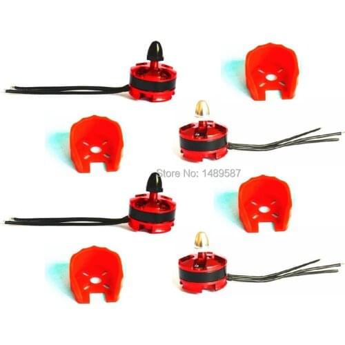 Red 2204 2300KV Brushless motor CW / CCW for Multirotor Quadcopter RC 250 DRQ250 FPV QAV R 180 220 260