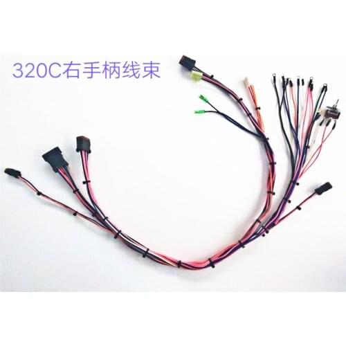Excavator Parts for Caterpillar 320C Direct Injection Cab Right Operating Handle Wiring Harness 197.4279