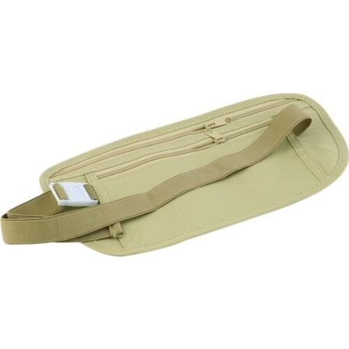 Women Men Travel Waist Packs For Passport Money Belt Bag Sports Fanny Pack Portable Zipper Chest Bags