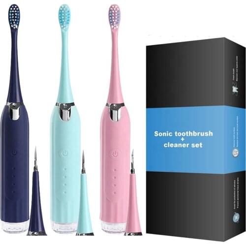 Electric Sonic Dental Scaler Tooth Calculus Remover Tooth Stains Tartar Tool Dentist Teeth Whitening Oral Hygiene Tooth Cleaner