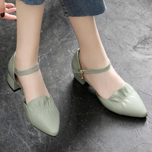 F·HANCHU Women's Shoes With A Strap