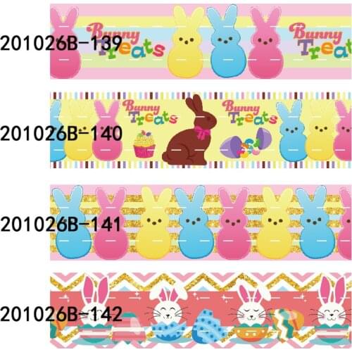 FLRARIBBONS 22mm 25mm 38mm 75mm easter bunny ribbon