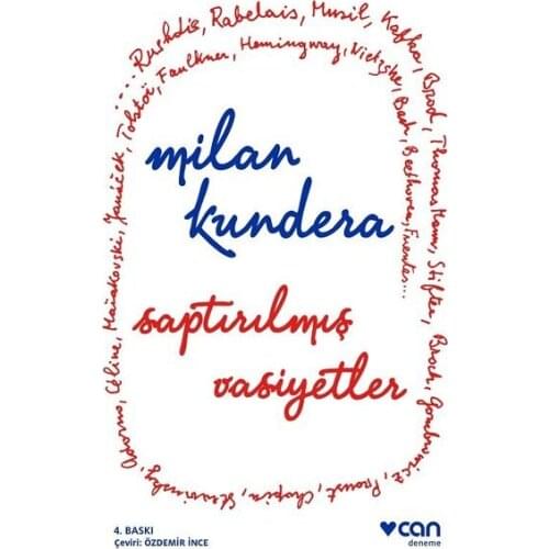 Skewered Devises Milan Kundera Can Broadcasts Contemporary World Authors Sequence (TURKISH)