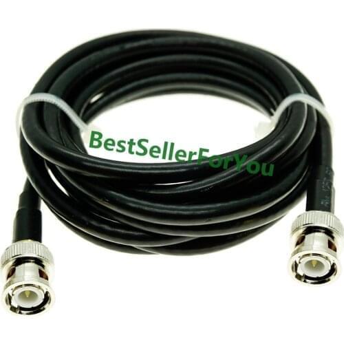 RG58 Cable BNC Male Plug To BNC Male connector Straight Crimp Coax Pigtail