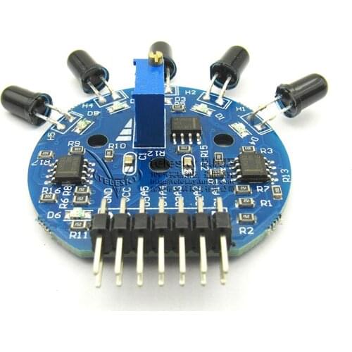 Flame Sensor Module Analog Digital Dual Output Fire Extinguishing Robot Video Tutorial