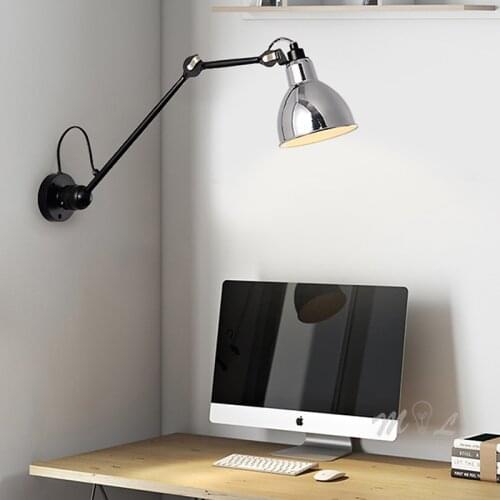 Robotic Arm Wall Lamp Led Wall Light Fixture Living Room Home Deco Bedroom Wall Sconces Luminaire Loft E27 Indoor Lighting Wall