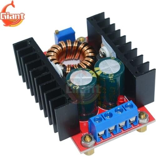 New 100W 120W 150W DC-DC Boost Converter Board Module Step Up Static Laptop Power Supply Voltage Regulator Large Capacitance 5V