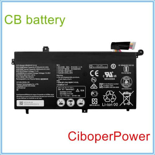 Original quality Laptop Battery For HB46K497ECW Matebook D
