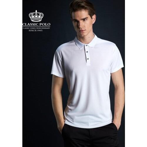 Hiking Running Shirt Men Quick Dry Tactical Polo Shirt Men Solid Short Sleeve Turn Down Collar Top Tees Slim Fit Gym Tee Shirt