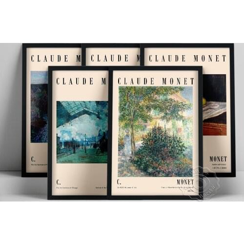 Claude Monet Poster, Monet Apples And Grapes Oil Painting, Rocks At Port Goulphar Belle Ile Print, Natural Scenery Wall Painting