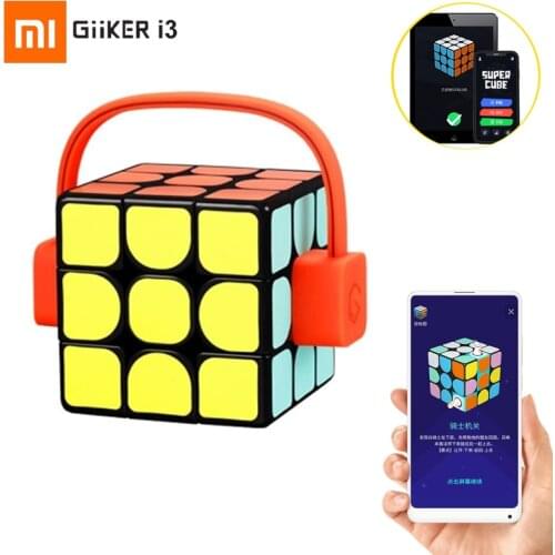 Xiaomi Giiker AI Intelligent Super Cube i3 Bluetooth-compatible Connection APP Sync Six Axis Sensor Recognition Chargable