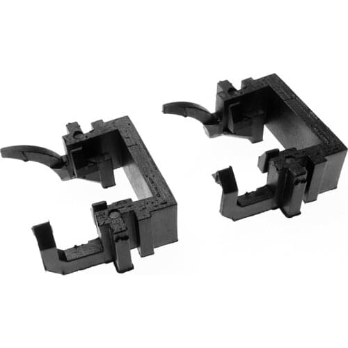 1 Pair New H1 LED Headlight Bulbs Holder Conversion Securing Clip Adapter Car Parts for Ford Focus Fiesta Mondeo KIA Carnivl