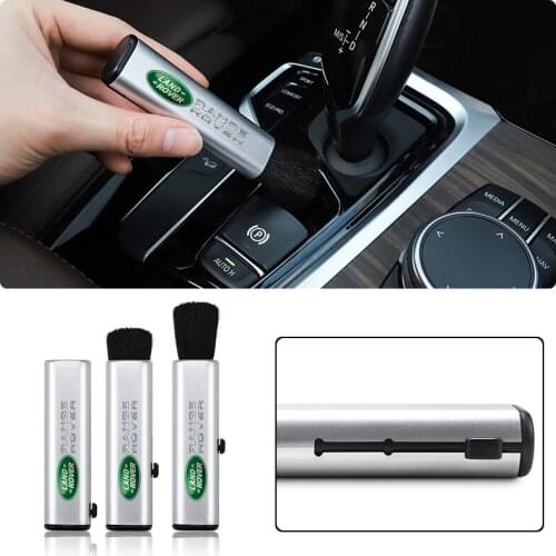 1Pcs Universal Car Small And Portable Cleaning Brush For Land Rover Range Rover Evoque EVQ Defender Discovery Freelander SV SVR