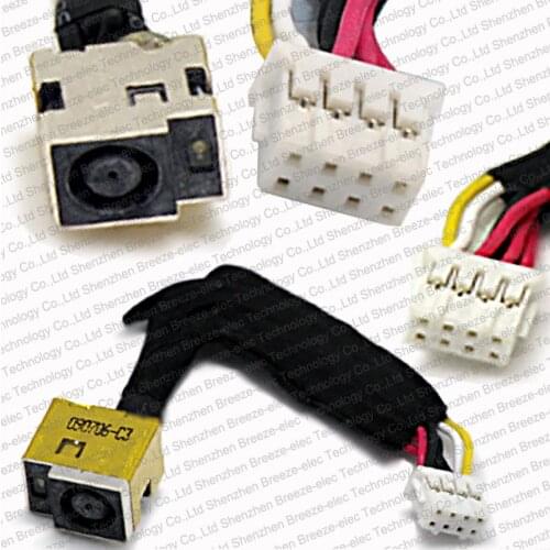 5 pieces/lot Genuine New Laptop DC Power Jack Wire cable harness connector for HP G4-1000 Series G4-1127TX G4-1042TU
