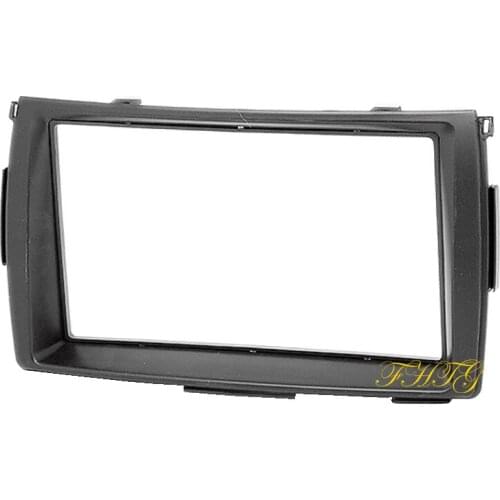 Car Radio Fascia,Dash Kit is suitable for 2003+ Toyota Sienta,Double Din Car Audio Frame