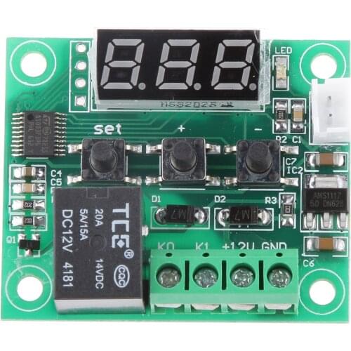 Digital LCD Temperature Regulator Controller PCB Board Thermostat Sensor