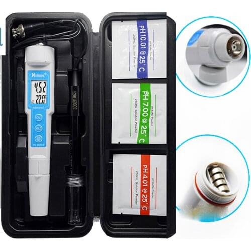 CT-6023 pH Meter, water pH tester high-precision pen-type PH meter water quality analyzer Laboratory tools