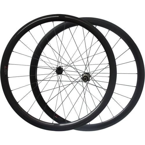Center lock 700C Cyclocross Disc Wheels With D411SB/D412SB Straight Pull Hub Tubular Or Clincher U Shape Disc Brake Wheelset