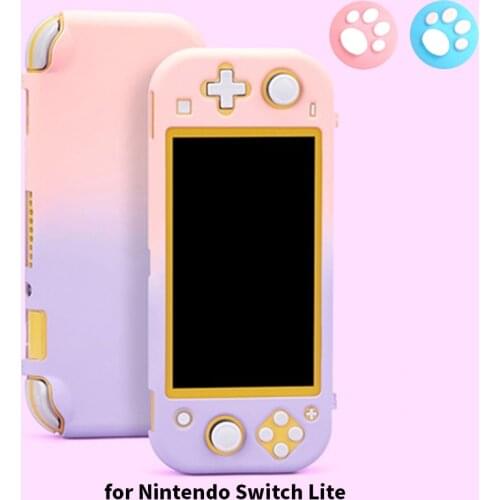 DATA FROG Gradient Color Cover for Nintendo Switch Lite Front Back Cover Shell for Nintendo Switch Lite Console Protective Case