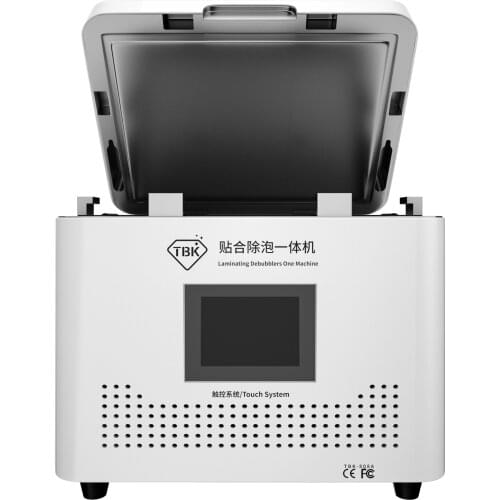 TBK vacuum bonding machine with air compressor, laminating defoaming bubbles and pressing heating for mobile phone lcd screen