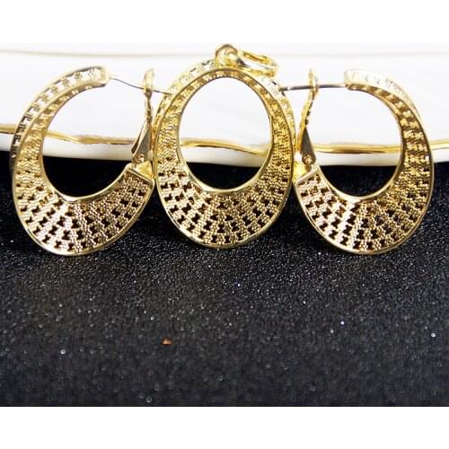 Fashion Jewelry 2020 Fashion Copper Jewelry For Women Earrings Pendent Classic Romantic For Wedding Party Anniversary Trendy