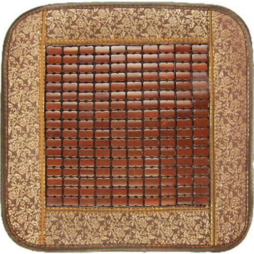 2019 Bamboo Car Seat Cushion Square Seat Cover Summer Breathable Ventilation Bamboo Mat CSL88