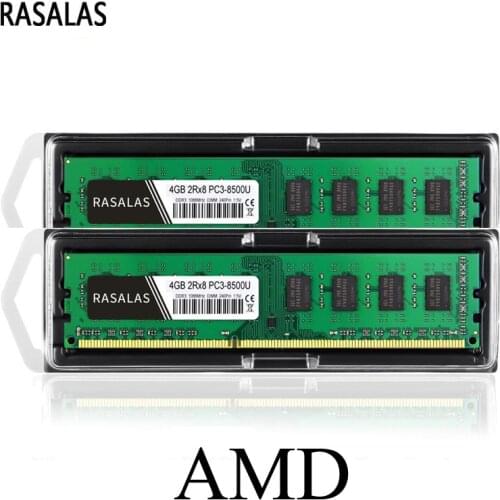 Rasalas Memory RAM DDR3 8G 4G for AMD Desktop 8500MHz 10600MHz DIMM 240pin 1.5V PC Memoria ram Oперативная Nамять AMD