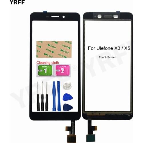 Front Glass Touch Panel Sensor For Ulefone Armor X5 X3 Touch Screen Digitizer Replacement Free shipping
