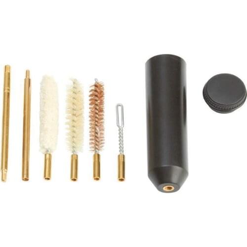 Daily Maintenance Cal .38 / .357 / 9mm Normal Caliber Pistol SMG Carbine Cleaning Tools Kit Barrel Brush Stock Equipment